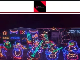 Commercial LED Holiday Decorations