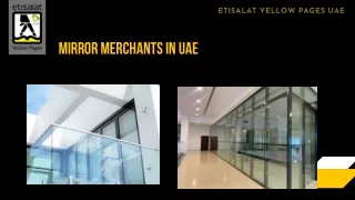 Mirror Merchants in UAE