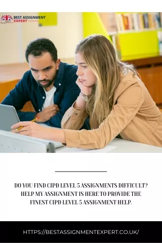 do you find cipd level 5 assignments difficult