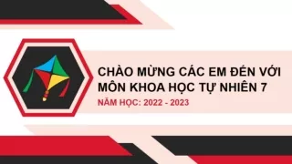 Bài giảng Khoa học tự nhiên 7 - Bài mở đầu