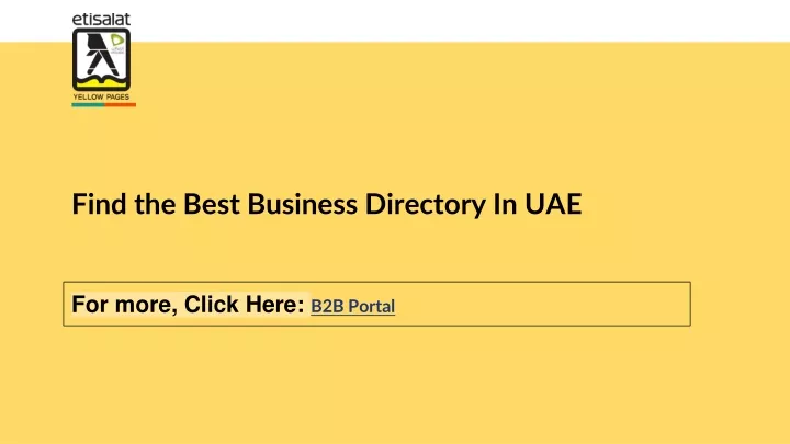 ppt-find-the-best-business-directory-in-uae-powerpoint-presentation