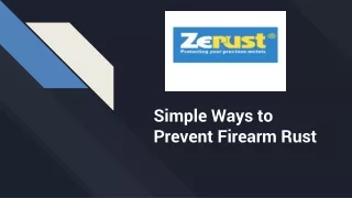 Simple Ways to Prevent Firearm Rust (4)