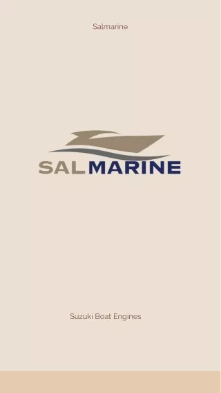 Buy Suzuki Outboard Engines Onlin in UK at  Salmarine