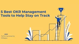 5 best okr management tools to help stay on track