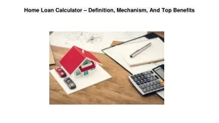 Benefits of Using EMI Calculator before Applying for a Home Loan