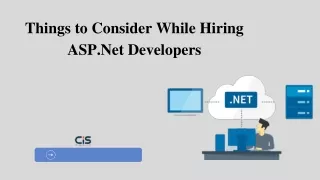 Things to Consider While Hiring ASP.Net Developers
