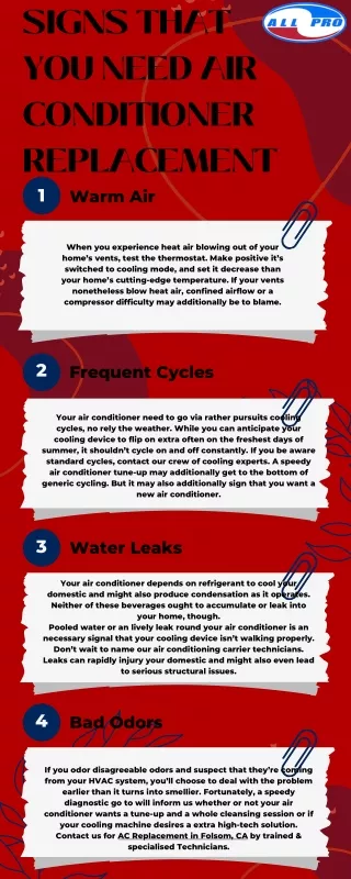 Signs That  You Need Air Conditioner Replacement