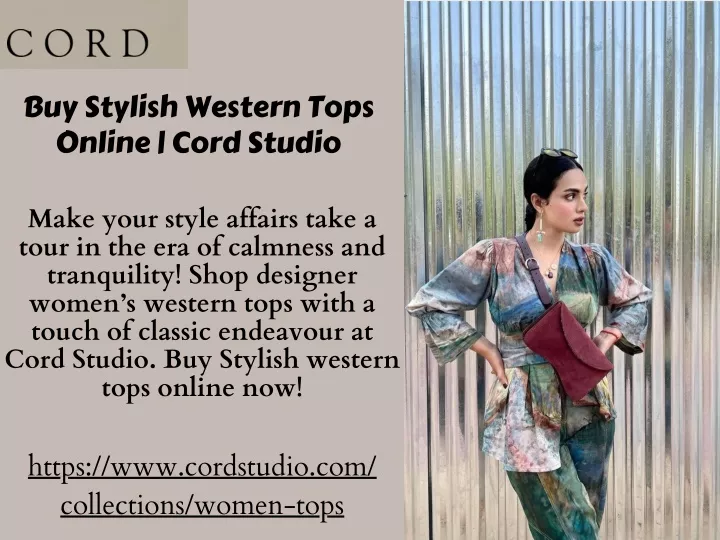 buy stylish western tops online cord studio
