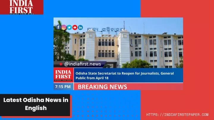 latest odisha news in english