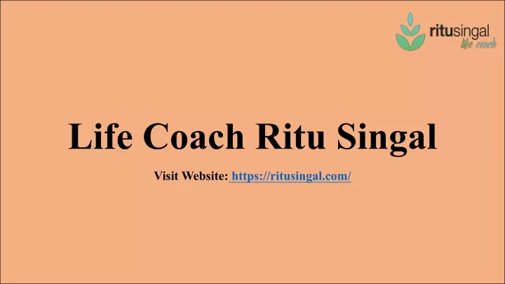 life coach ritu singal