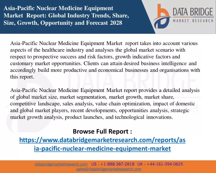 asia pacific nuclear medicine equipment market