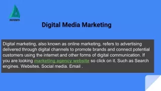 Digital Media Marketing
