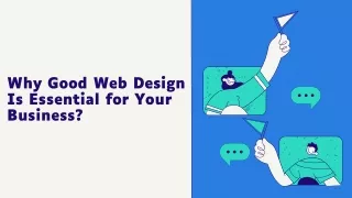 Why Good Web Design Is Essential for Your Business