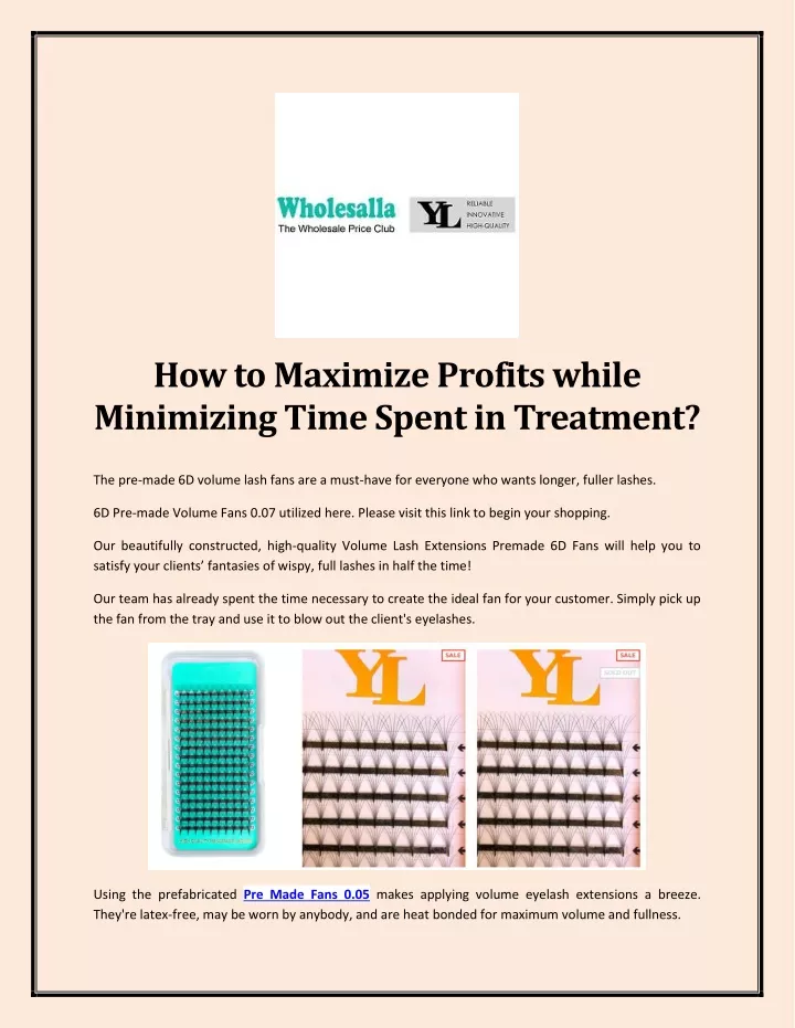 how to maximize profits while minimizing time