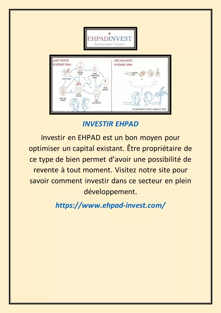 investir ehpad