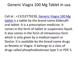 generic viagra 100 mg tablet in usa