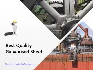 best quality galvanised sheet