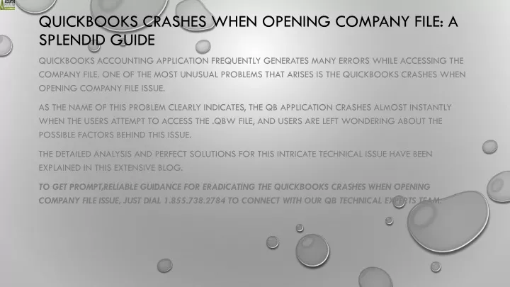 quickbooks crashes when opening company file a splendid guide