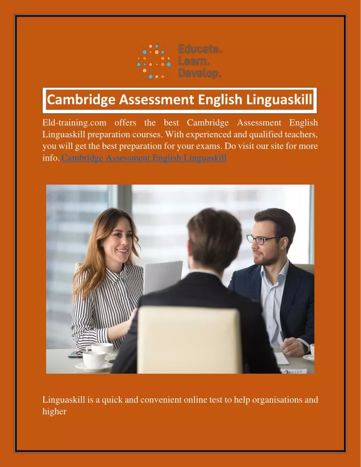 cambridge assessment english linguaskill