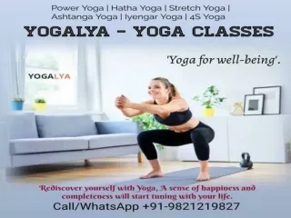 Yogalya  Online yoga classes in south Delhi