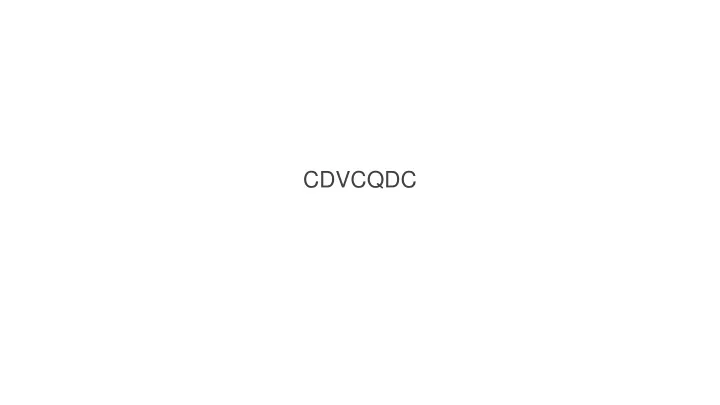 cdvcqdc