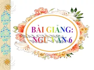 Bài giảng Ngữ văn 6  - Bài 5: Sọ Dừa