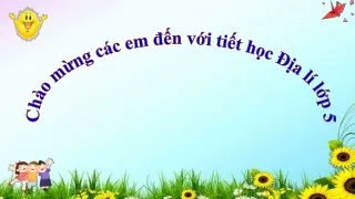 Bài giảng Địa lý Lớp 5 - Bài 10: Nông nghiệp