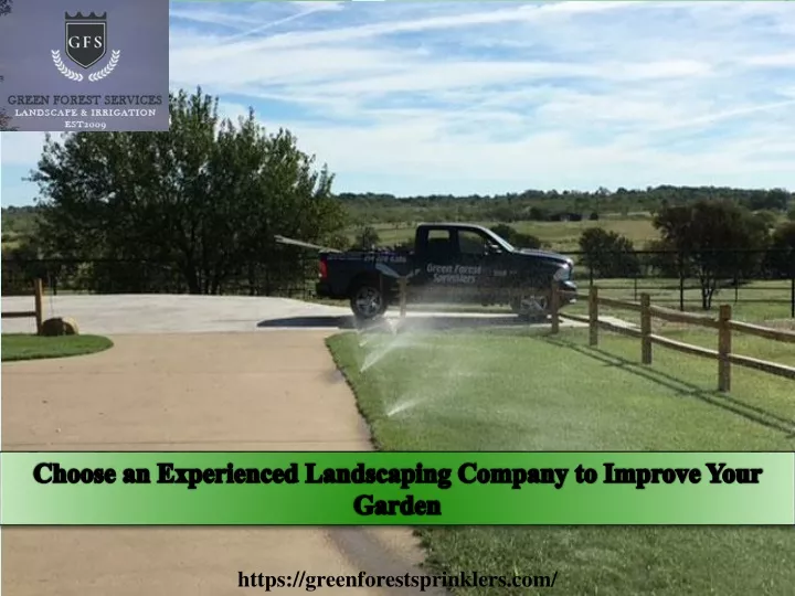 choose an experienced landscaping company