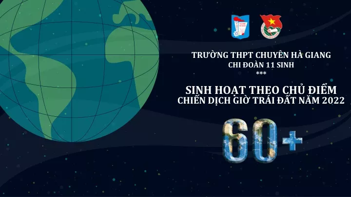 PPT - GDCD - SINH HOẠT THEO CHỦ ĐIỂM CHIẾN DỊCH GIỜ TRÁI ĐẤT PowerPoint ...