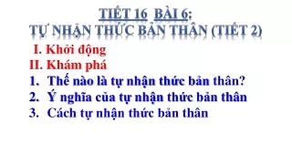 Bài giảng Giáo dục công dân Lớp 6 -  Bài 6 – Biết Ơn