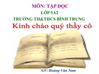 m n t p c l p 5a2 tr ng th thcs b nh trung