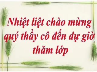 Bài giảng Ngữ văn 7 - Bài 30: Văn bản báo cáo