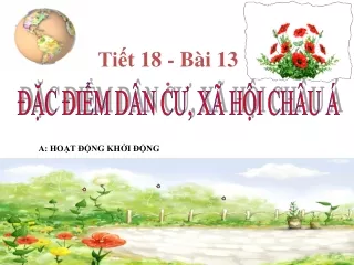 Địa Lý Lớp 8 Bài 5 – Đặc Điểm Dân Cư Xã Hội Châu Á