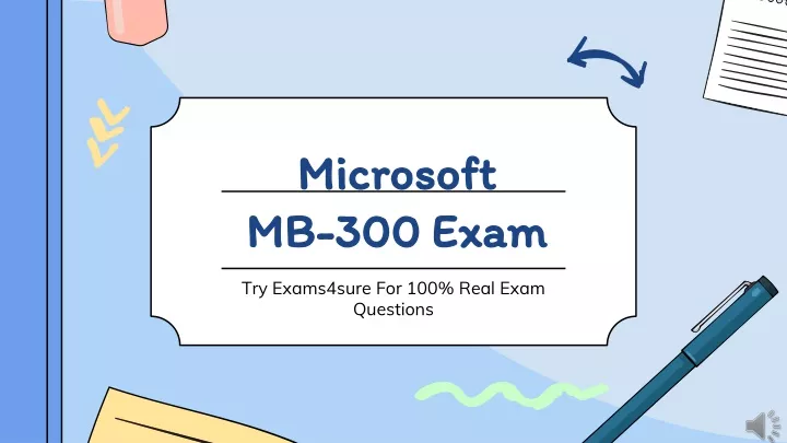 microsoft mb 300 exam