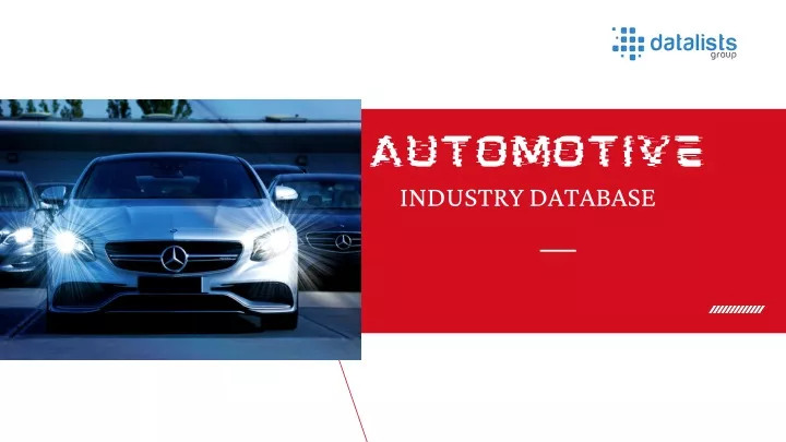automotive industry database