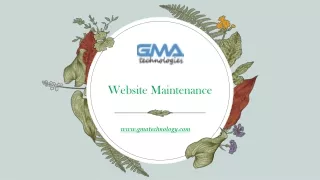 Website Maintenance Services In USA