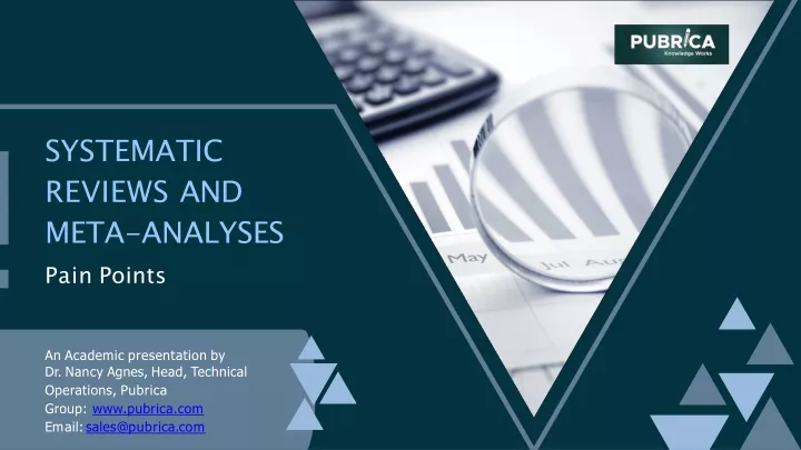 systematic reviews and meta analyses