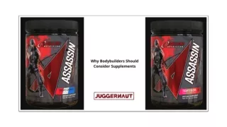 Why Bodybuilders Should Consider Supplements