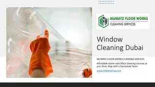 Window Cleaning Dubai​