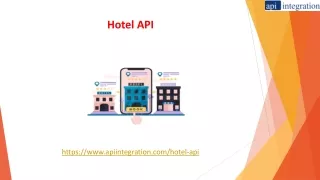 hotel api