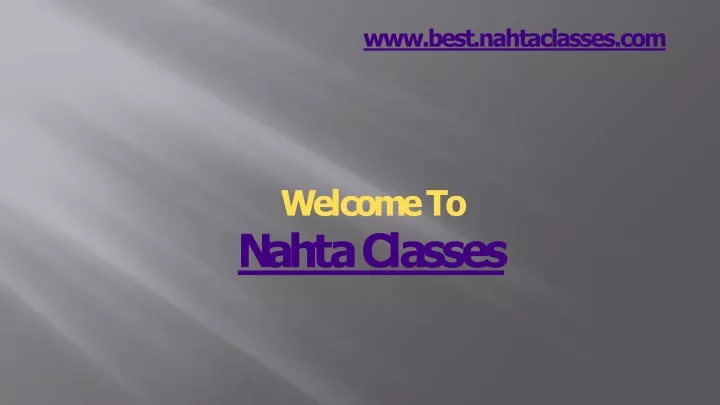 www best nahtaclasses com