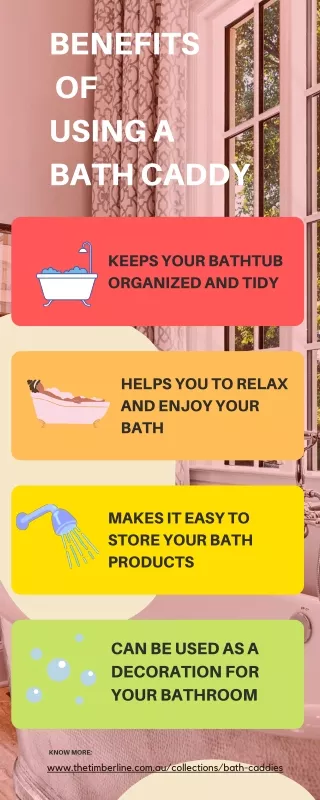 Amazing Benefits of Using a Bath Caddy
