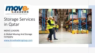 Storage Services in Qatar_