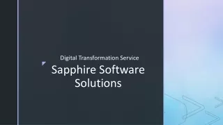 digital transformation service