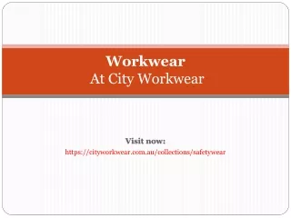 Workwear At City Workwear