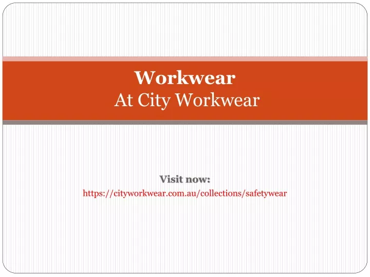 workwear at city workwear