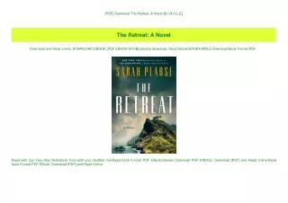 [PDF] Download The Retreat A Novel [K.I.N.D.L.E]