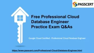 free professional cloud database engineer