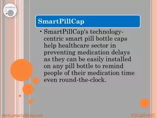Automatic Pill Reminder Bottle Caps - SmartPillCap LLC
