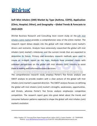 soft mist inhalers smi market by type asthma copd
